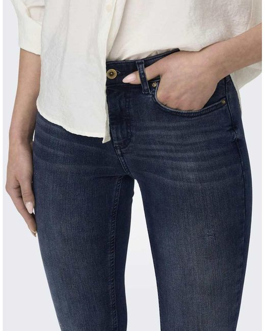 ONLY Blue Skinny Fit Jeans