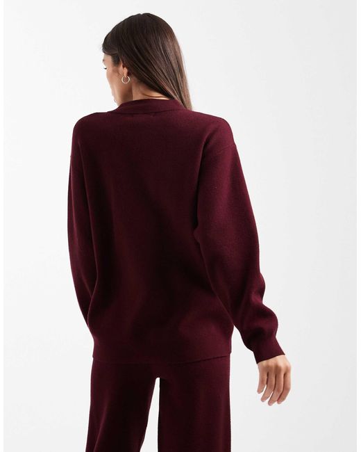 4th & Reckless Red – strickpullover