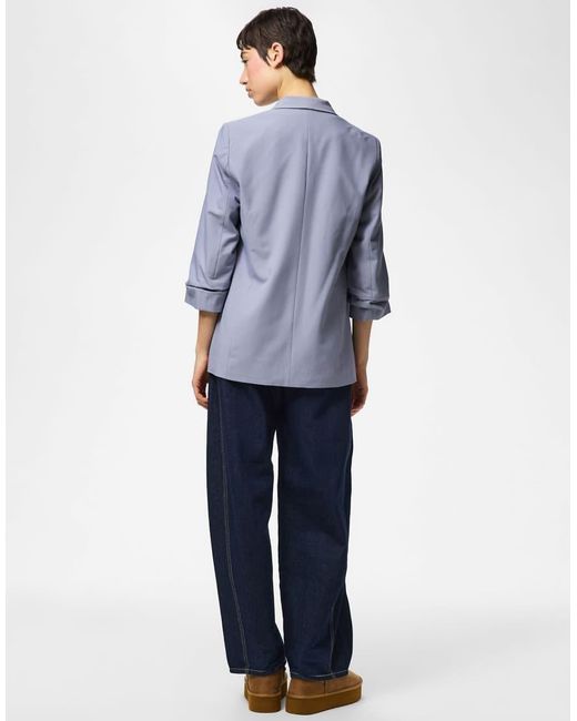 Pieces Blue Blazer
