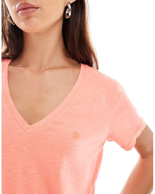 Superdry Orange Studios Slub Embroidered T-Shirt