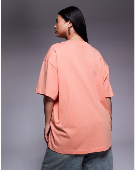 ASOS Pink Weekend collective curve – t-shirt