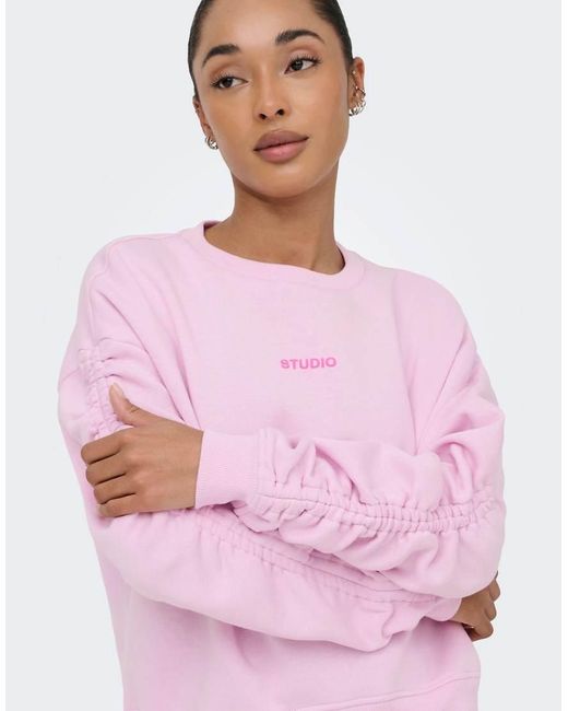 ONLY Pink Sweatshirts