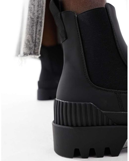 ONLY Black Water Resistant Chunky Platform Boot