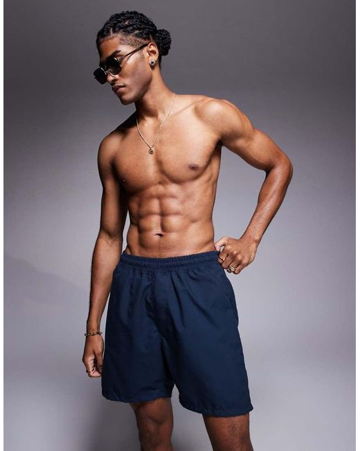 ASOS Blue Swim Shorts for men