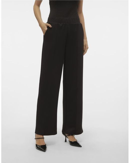 Vero Moda White Wide Leg Trousers