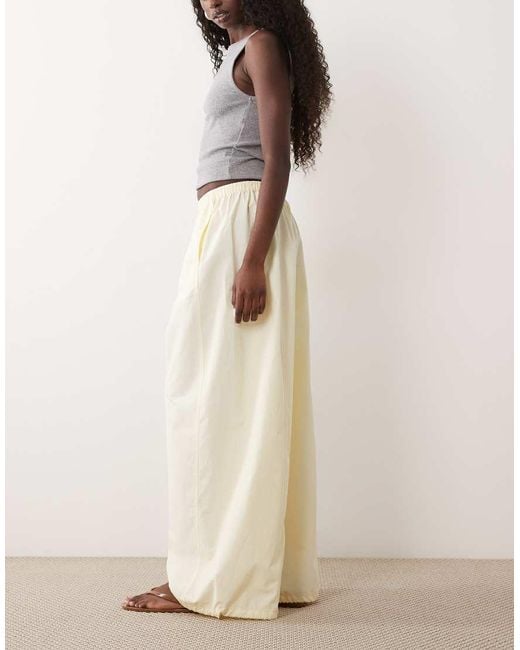 ASOS Natural Pull On Balloon Trouser