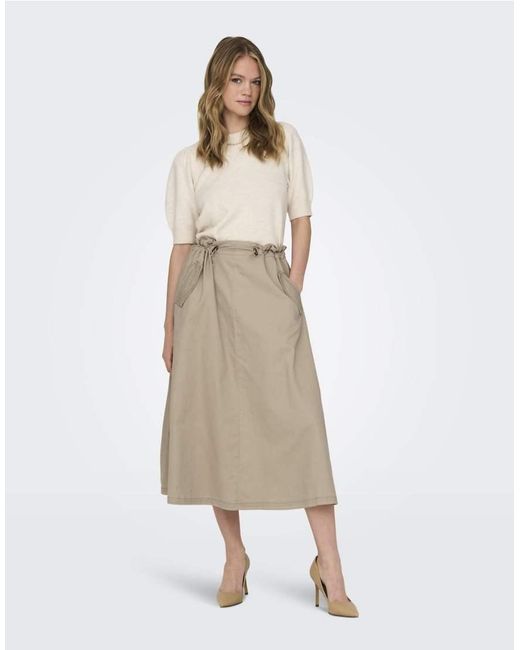 ONLY Natural Skirt