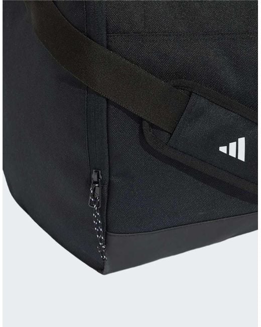 Adidas Originals Black 3 Stripes Weekender Duffel Bag Large