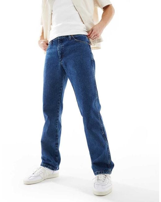 Wrangler Blue 13mwz Original Cowboy Straight Fit Jeans for men