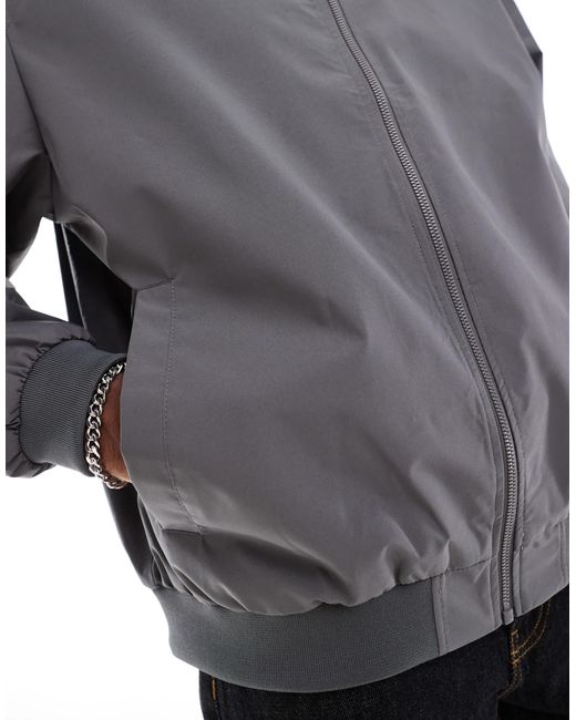 Jack & Jones Gray Bomber Jacket for men