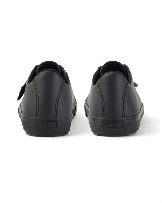 Kickers Black Tovni Vegan Lace Up Shoes