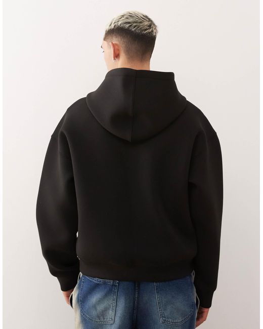 Weekday Black Simon Hoodie for men