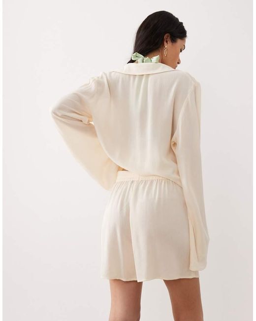 Free Society Natural Beach Shorts