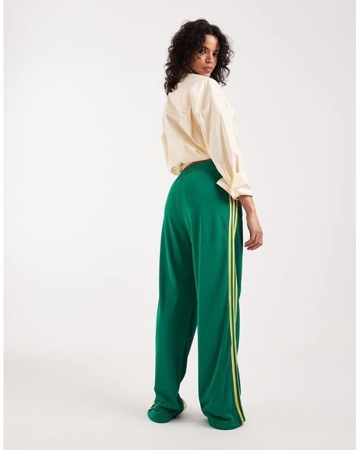 Adidas Originals Green Firebird Loose Track Pants