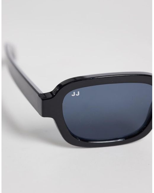 Jack & Jones Blue Rectangle Sunglasses for men