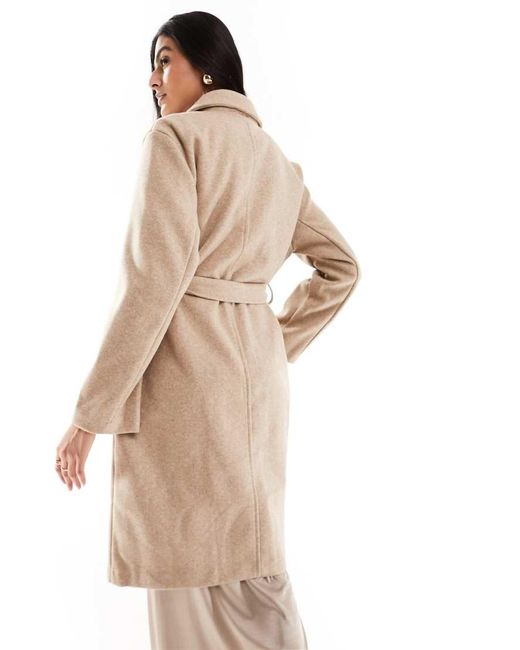 ONLY Natural Belted Coat