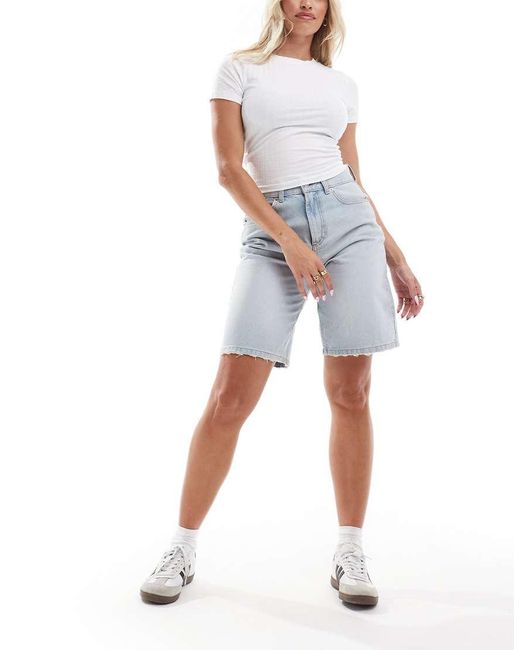 ASOS White Fuller Bust Slim Fit T-shirt