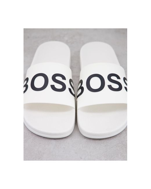 Sandalias en bay BOSS by HUGO BOSS de hombre de color Blanco - Lyst