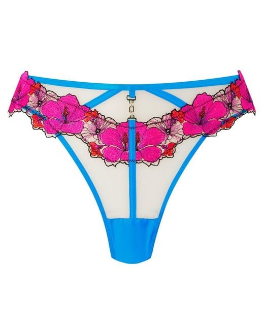 Ann Summers Red Caged Hibiscus Brazilian