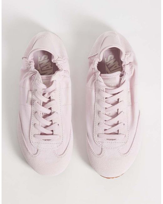 Vans White Super Low Pro Collapse Trainers