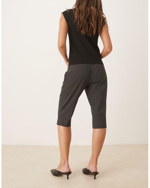 ASOS Elegante Lange Short in het Black