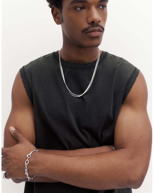 Pull&Bear – trägertop in Black für Herren