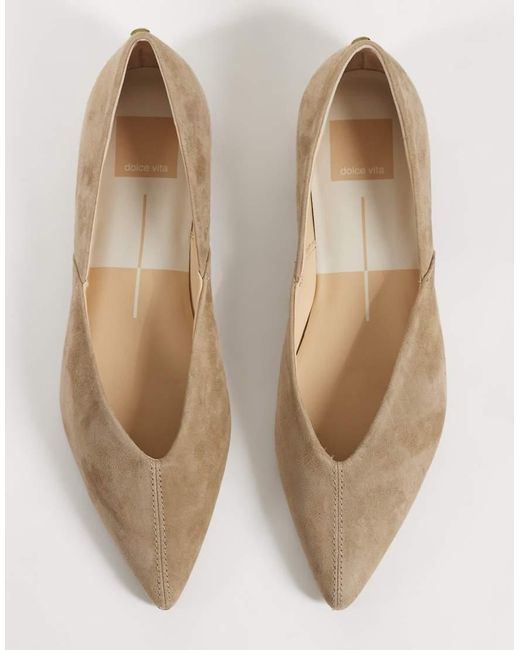 Dolce Vita White Caely Ballet Flats