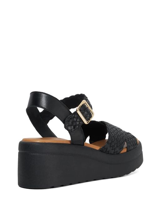 Dune Black Kinleys Wedges