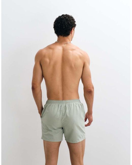 South Beach Green Swim Short for men