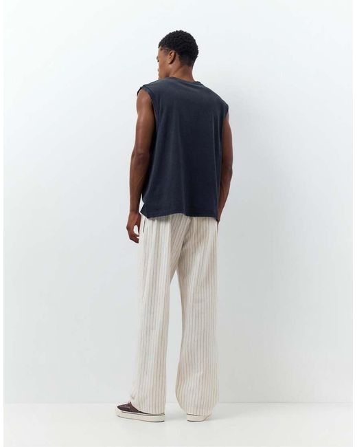 Pantaloni di Pull&Bear in Blue da Uomo