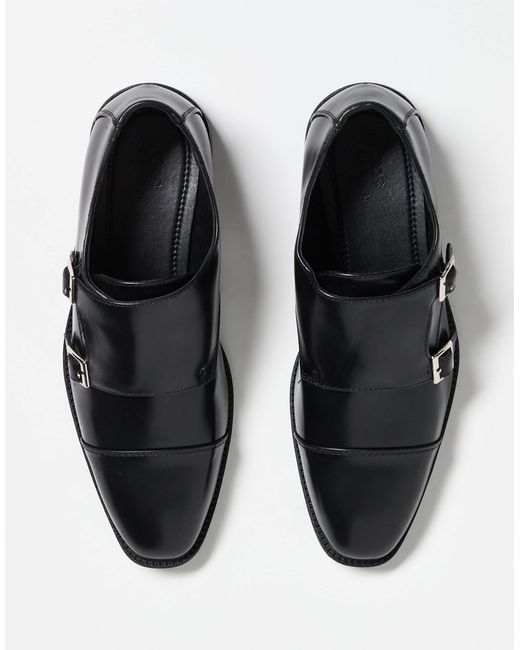 ASOS Black Monk Dress Shoes for men