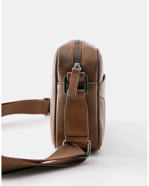 Pull&Bear Umhängetasche in Brown für Herren