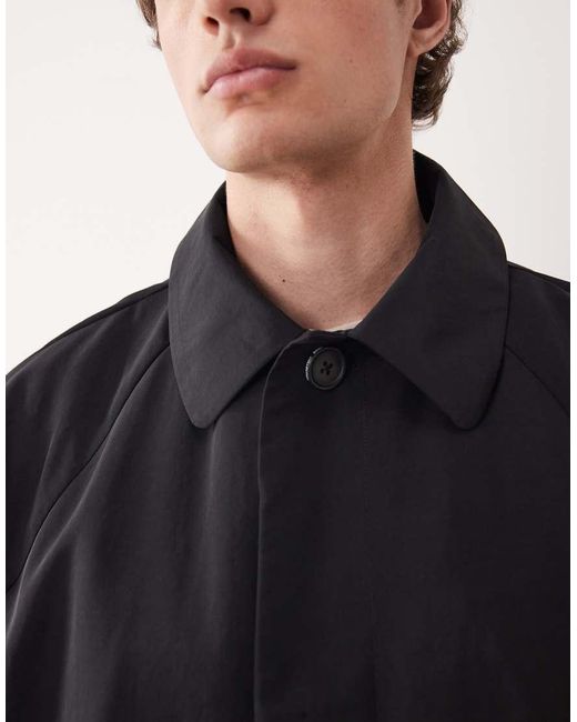 ASOS COLLECTIVE Natural Unlined Car Coat for men
