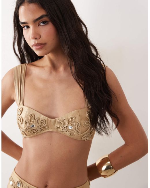 Haut ASOS en coloris Brown