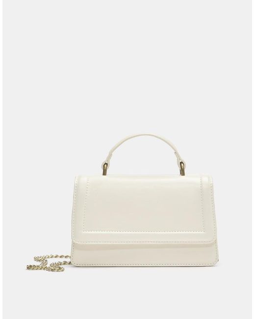 Pull&Bear Natural Rigid Crossbody Bag