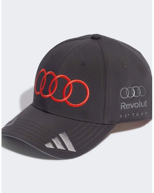 Adidas Originals Gray Audi Formula One Team Driver Cap Lightweight Nico Hulkenberg