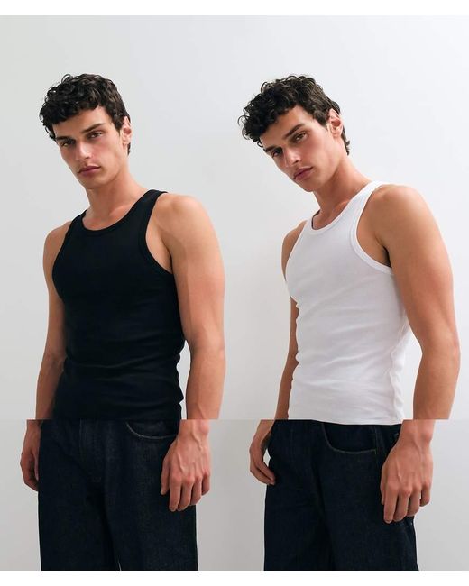 Polo Ralph Lauren White 2 Pack Tank Tops for men