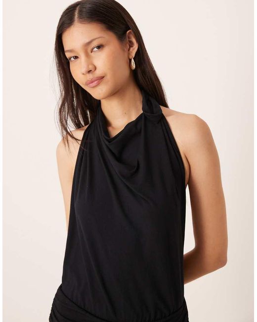 Motel Natural Mayla Backless Jumpsuit