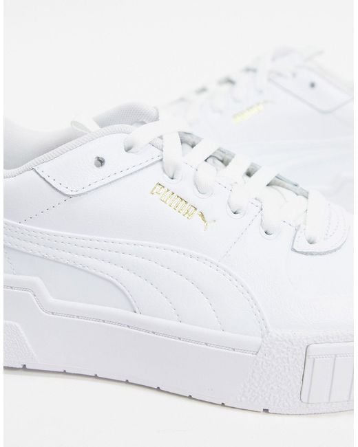 puma white cali