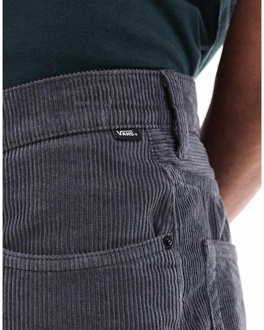 Vans – check-5 – lockere cord-shorts in Blue für Herren