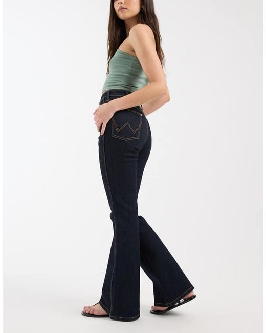 Wrangler Blue X Lainey Wilson Flared Jeans