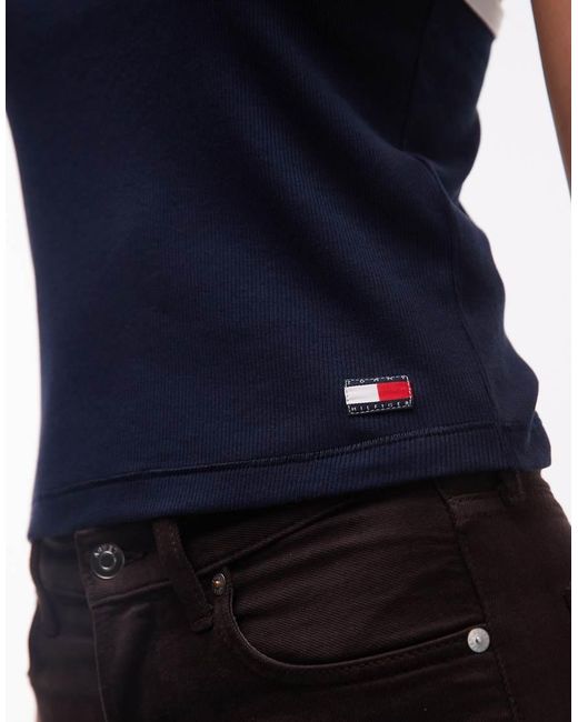 Tommy Hilfiger Blue Heritage Vest Co-Ord