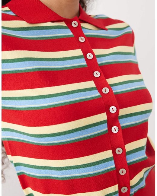 Mango Red – bluse