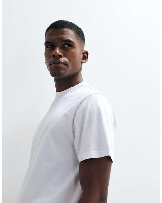 ASOS White Breathemaxtm Lite Regular Fit T-shirt for men