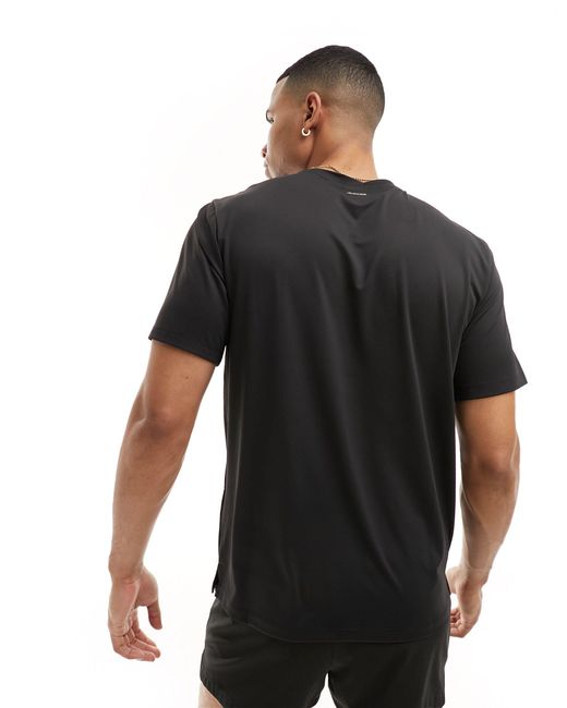 ASOS 4505 Asos – 4505 – schnell trocknendes, es trainings-t-shirt mit logo in Black für Herren