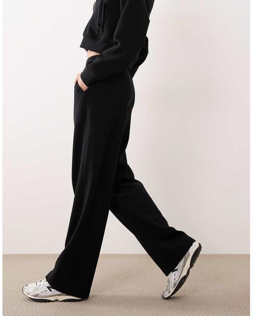 Abercrombie & Fitch Natural Ypb High Rise Straight Leg Fleece Joggers Co-Ord