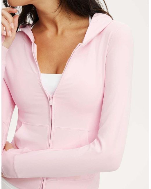 Cotton On White Ultra Soft Hooded Jacket