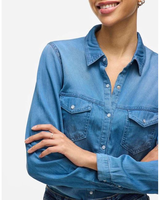 Camicia di Vila in Blue