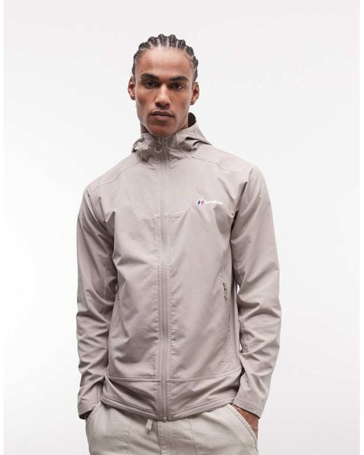 Berghaus Gray Greenbank Hooded Jacket for men