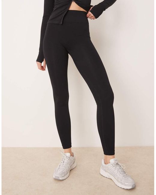 ASOS Natural Seamless Sculpting Flat leggings